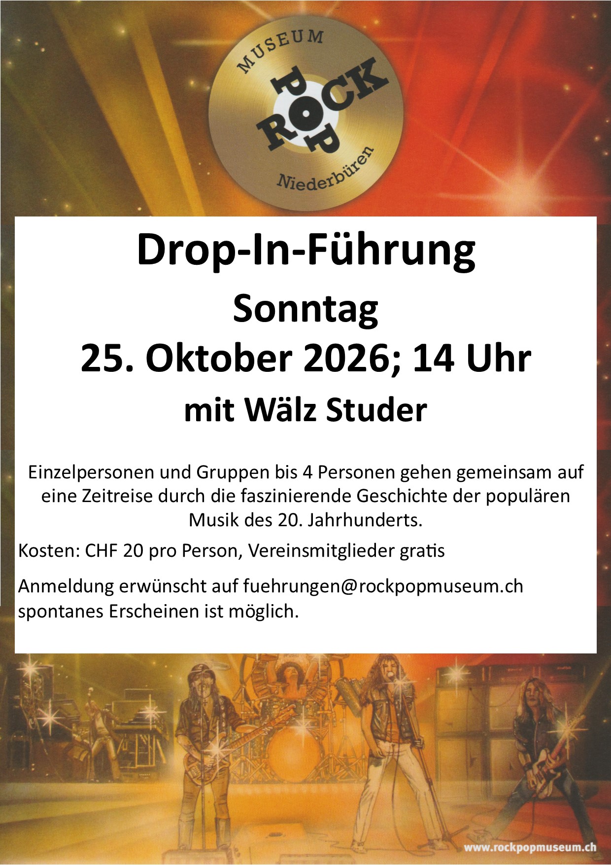 DropIn Führung Oktober 26