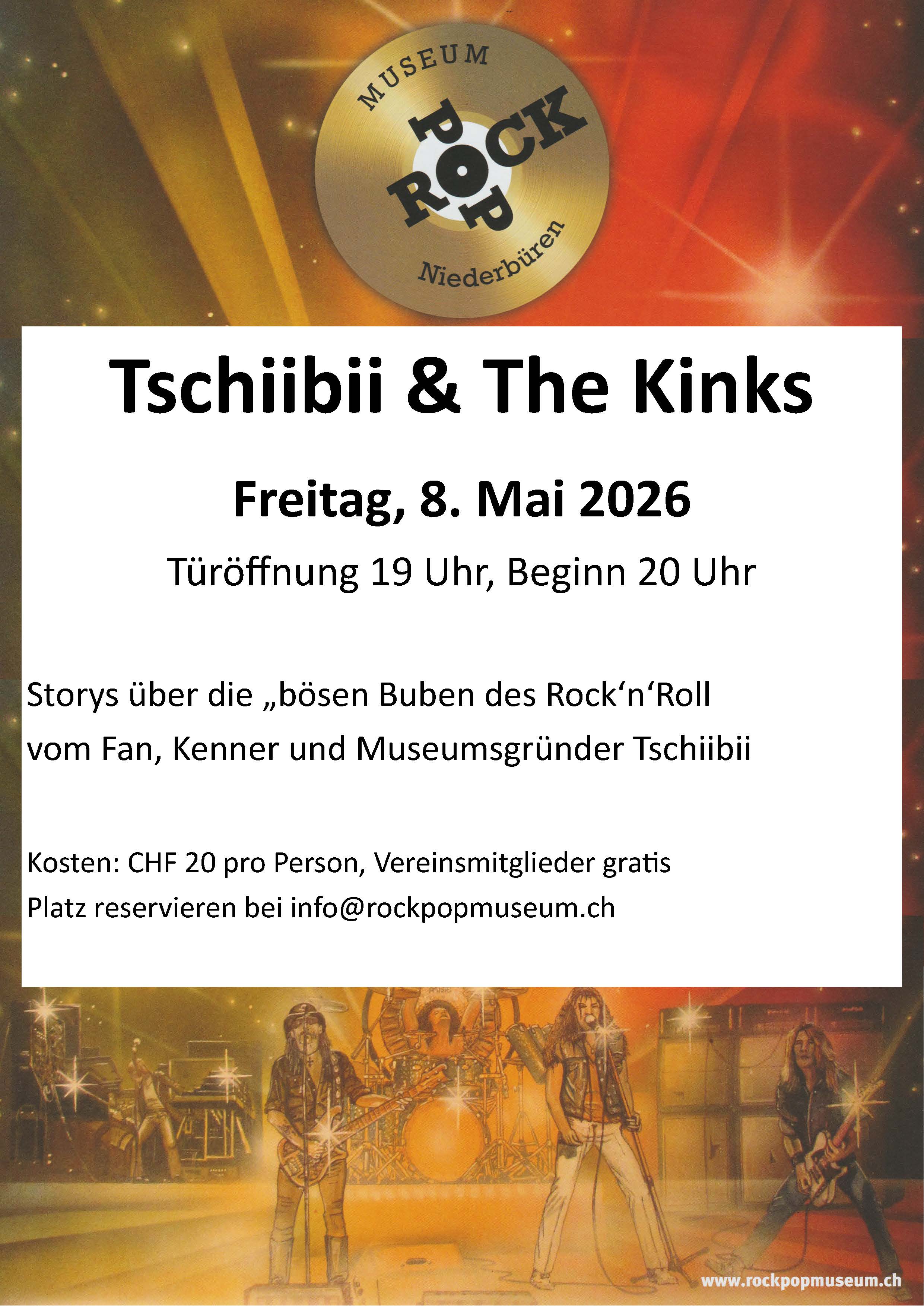 Flyer Tschiibii an the Kinks
